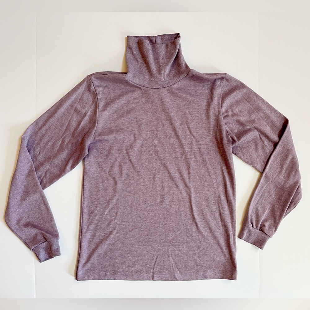 Vintage L.L.Bean Women’s Size Small Turtleneck Top Light Purple